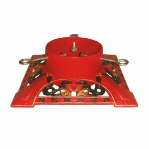 red christmas tree stand